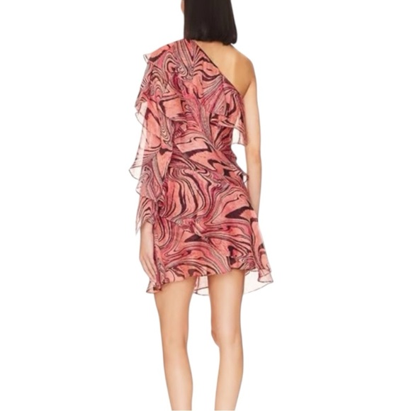 NWT Misa Los Angeles Selena Dress in Feeling Groovy - Picture 2 of 6